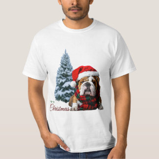 God jul Bulldog T Shirt