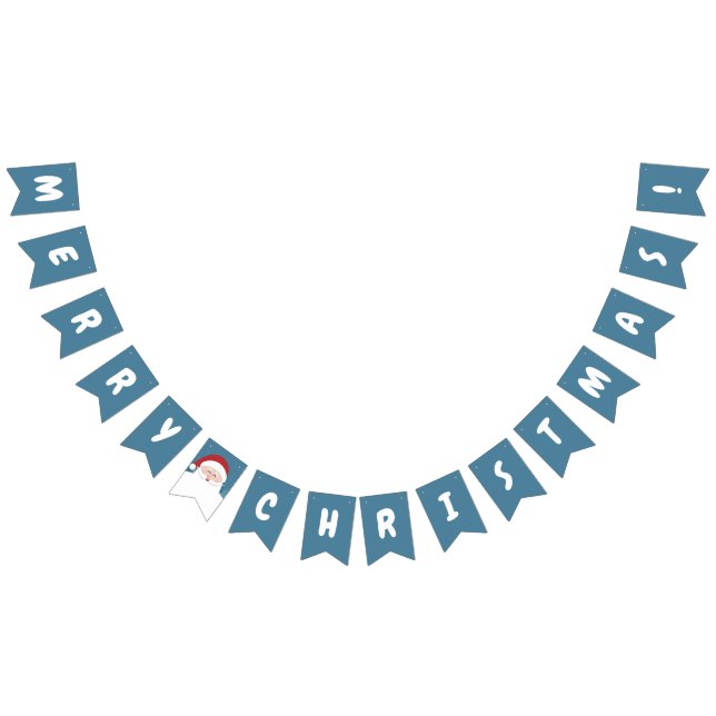 GOD JUL buntbanderoll Vimplar (Alla)