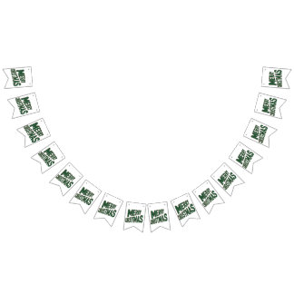 God jul Bunting Banner Vimplar