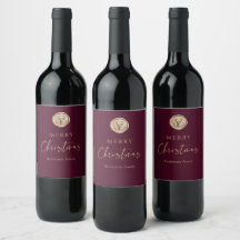 God Jul Burgundy Röd Festive