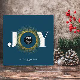 God Jul Business Logotyp QR Code Corporate Julkort