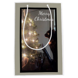 God jul, Calico Cat Medium Gift Bag