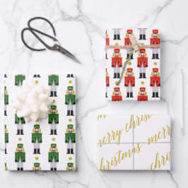 god jul Calligraphy Traditional Nutcracker