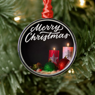God jul Candle Ornament