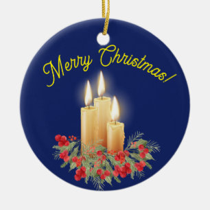 God jul Candles Julgransprydnad Keramik