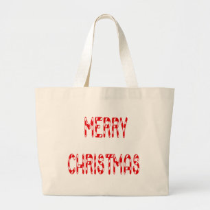 God jul Candy cane Jumbo Tygkasse