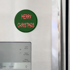 God jul Candy cane Magnet