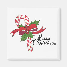 God jul Candy cane Magnet