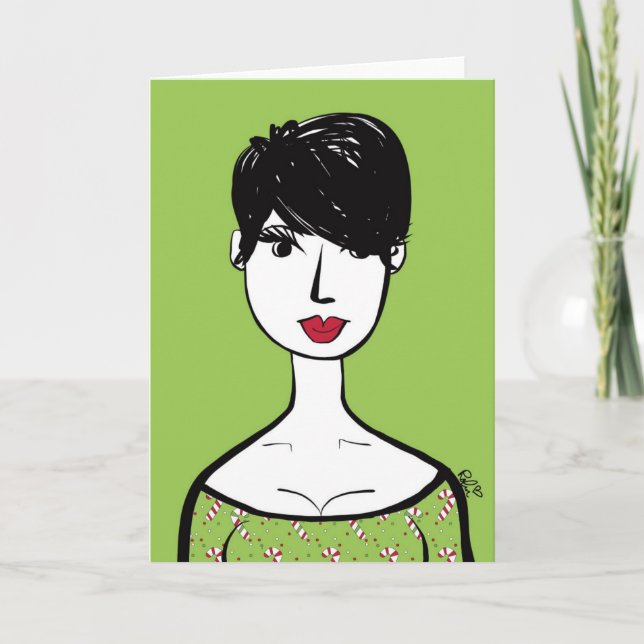 God Jul Candy Cutie Kort (Framsida)