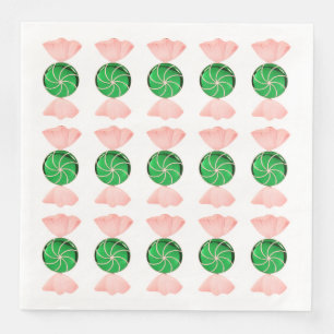 God Jul Candy Dinner Napkins Pappersservett