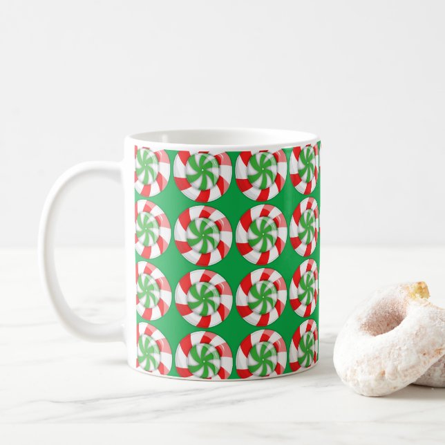 God Jul Candy Kaffemugg (Med munk)