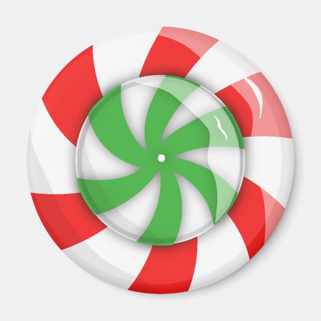 God Jul Candy Magnet (Framsidan)