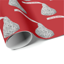 God jul Candy On Red Presentpapper
