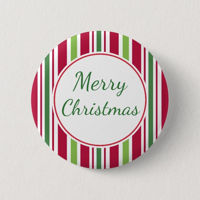 God jul Candy Party Button Pin Gift Knapp (Framsida)