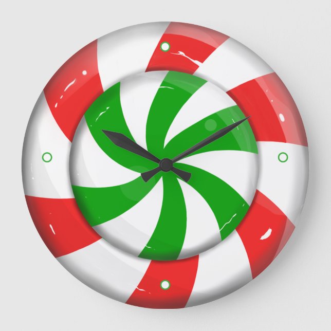 God Jul Candy Stor Klocka (Framsida)