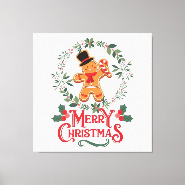 God jul canvastryck (Framsida)