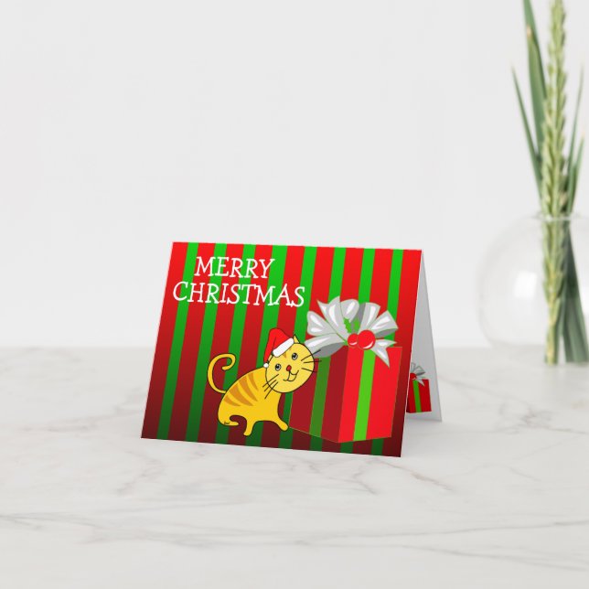 God jul Card-matrisruta Helgkort (Framsida)