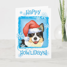 God Jul Cardigan Welsh Corgi Helgkort