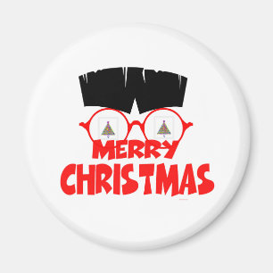 God jul Caricature Refrigerator Magnet