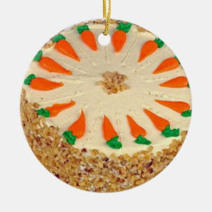 God jul Carrot Cake Food Photo Julgransprydnad Keramik