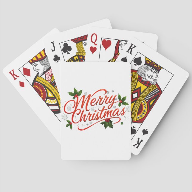 God jul casinokort (Baksidan)