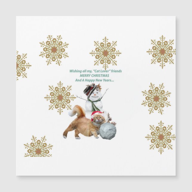 God jul Cat Lovers (Framsida)