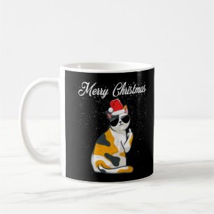 god jul Cat Mitten Finger Rude Julafton Ugly C Kaffemugg