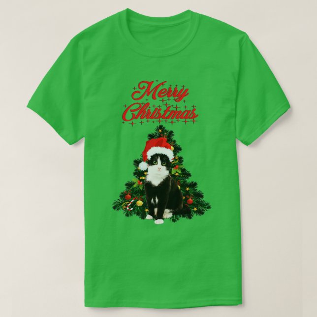 GOD JUL CAT T SHIRT (Design framsida)