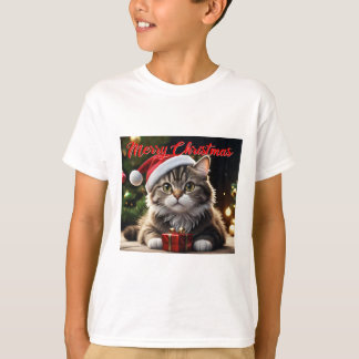 God jul Cat T Shirt