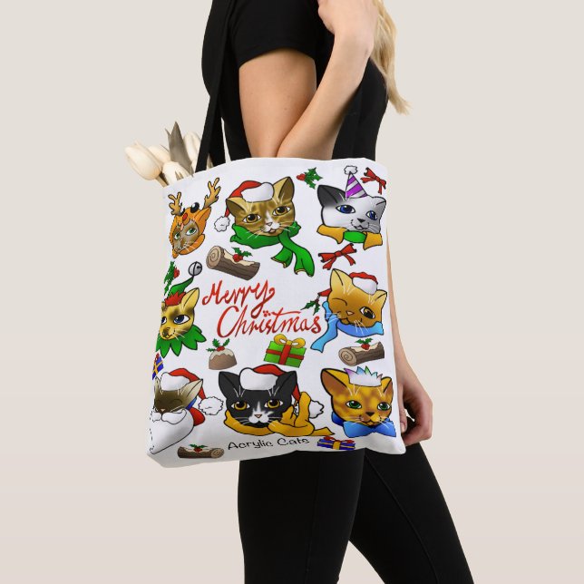 God jul Cats Tygkasse (Närbild)