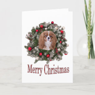 God Jul Cavalier King Kort