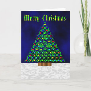 God jul Celtic Helgkort