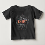 God jul Chalkboard Marquee Christian Tröja<br><div class="desc">Ljusa upp namn i ljus och få folk att komma ihåg varför vi säger "God jul". Den här designen innehåller några varianter och du kanske vill checka ut dem alla för att se exakt vilken riktning du vill ta. Ivan Angeliles professionell står i svart för vit bakgrund, vit för den...</div>