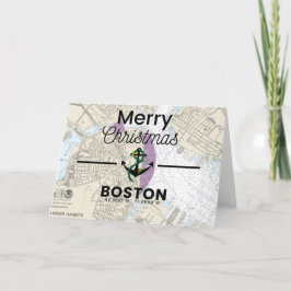 God jul Chart- Boston Helgkort