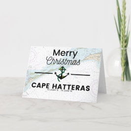 God jul Chart- Cape Hatteras Helgkort