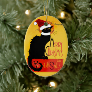 God jul - Chatta Noir Julgransprydnad Keramik