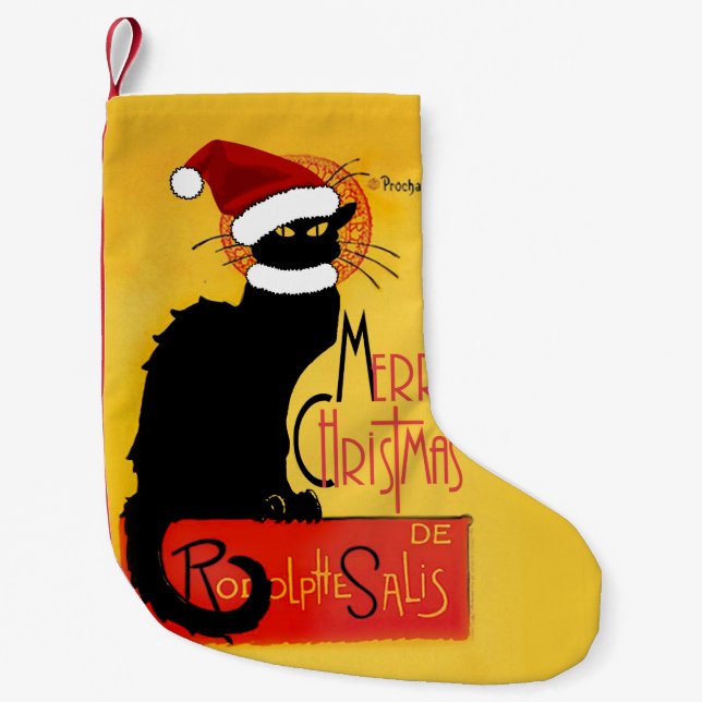 God jul - Chatta Noir Liten Julstrumpa (Framsidan)