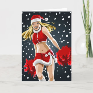 God jul Cheer Card Helgkort