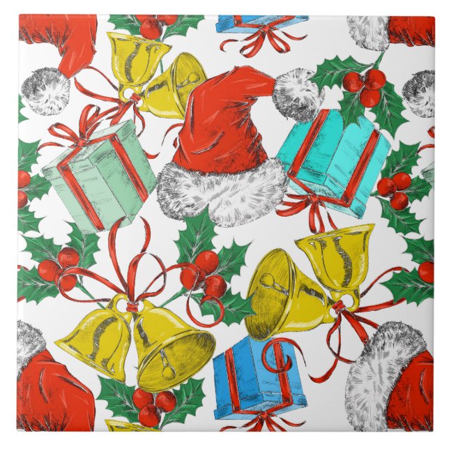God Jul Cheer Collection Kakelplatta (Framsidan)