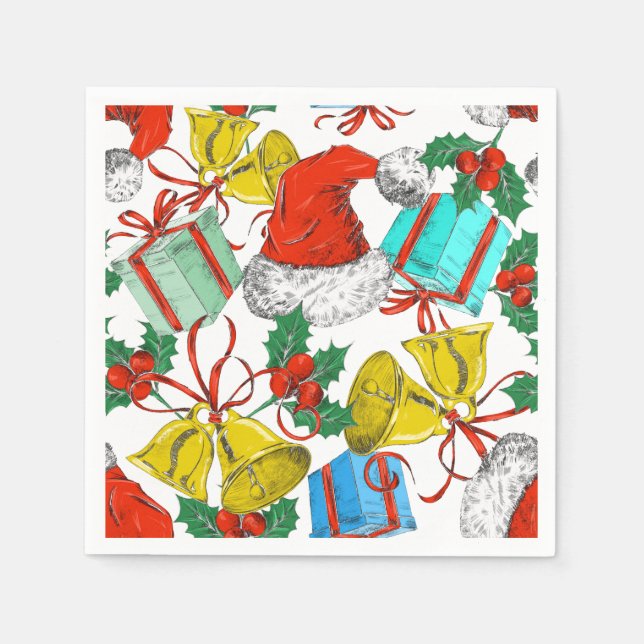 God Jul Cheer Collection Pappersservett (Framsidan)