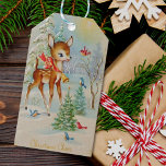 God Jul Cheer Hjort Presentetikett<br><div class="desc">God Jul Cheer Hjort</div>