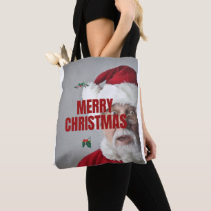 God jul Cheer Tote Tygkasse
