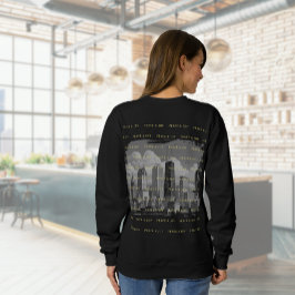 God jul Chicago Skyline Helgdag T Shirt