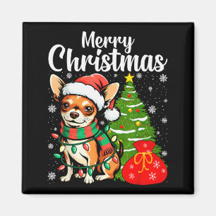 God jul Chihuahua Magnet
