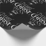 God jul Christian Religiösa Chalkboard Presentpapper<br><div class="desc">Vi säger "God jul, men ofta glömmer vi ursprung i ord. Den här originalhandboken skriver ut användor på sin unika utformning för att enkelt och elegant berätta om historien i det stiliga och roligt-kritvyn. Visa din CHRISTmas-anda. Hitta den här biet av designade bokstäver på andra produkter - kolla bara in...</div>
