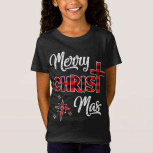 God jul Christians Gifts Buffalo Play Paj T Shirt
