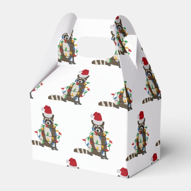 God jul-circoon Santa Hat Julafton Ljus Presentaskar (Framsidan Sidan)