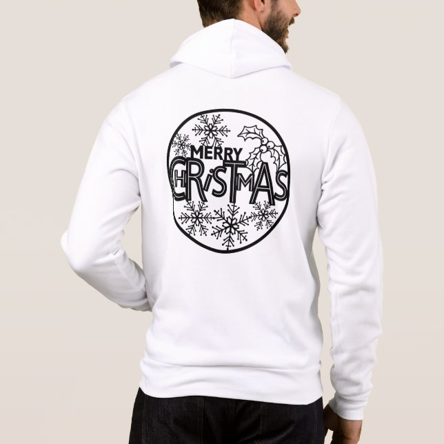 God Jul Cirkeldesign-64656 T Shirt (Baksida)