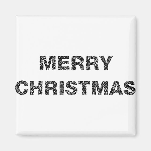 God jul Cirklar 4 Magnet (Framsidan)