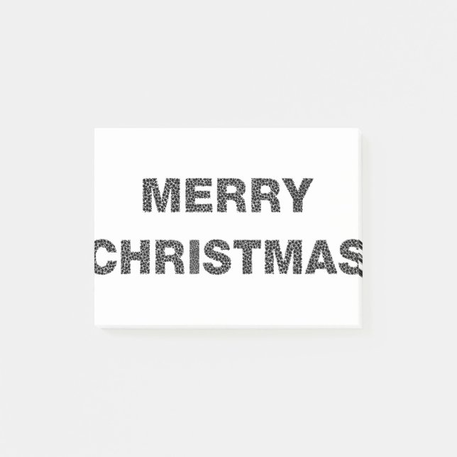 God jul Cirklar 4 Post-it Block (Framsida)